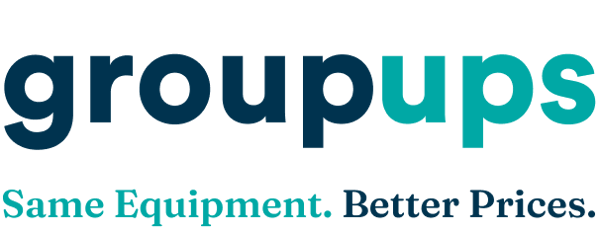 GroupUps Logo w tagline
